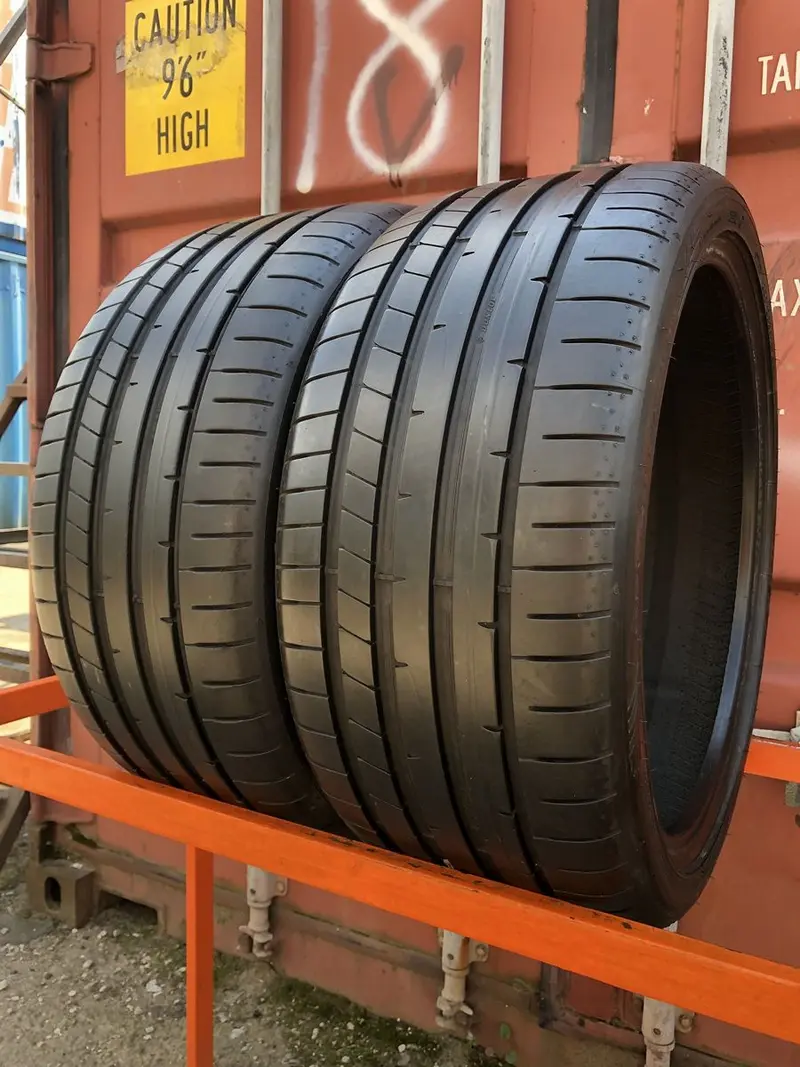 Пара б/у шин 255/35 R19 Dunlop SP Sport Maxx RT 2, фото 1