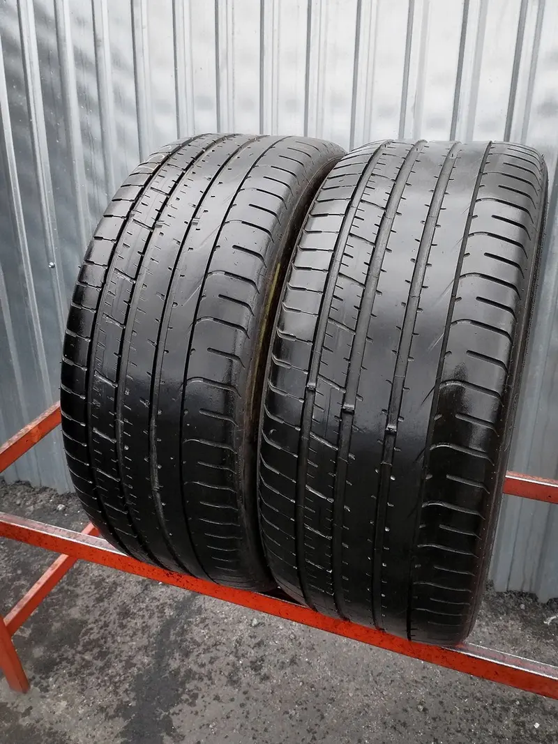 Пара б/у шин 255/35 R19 Pirelli P Zero Run Flat