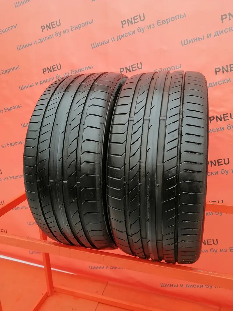 Пара б/у шин 255/35 R20 Continental ContiSportContact 5