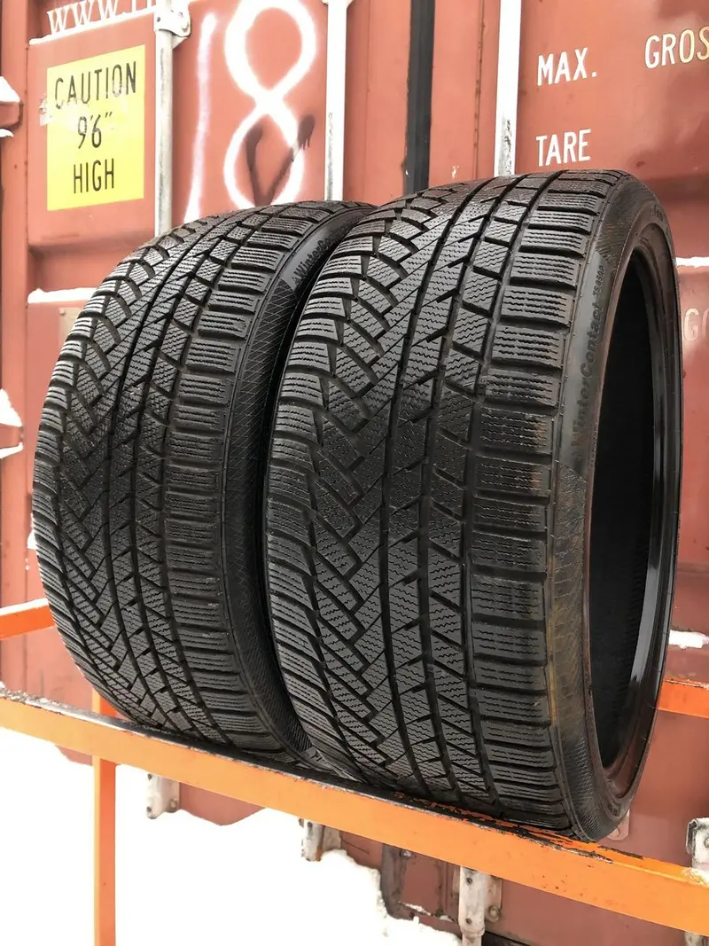 Пара б/у шин 255/35 R20 Continental ContiWinterContact TS 850 P