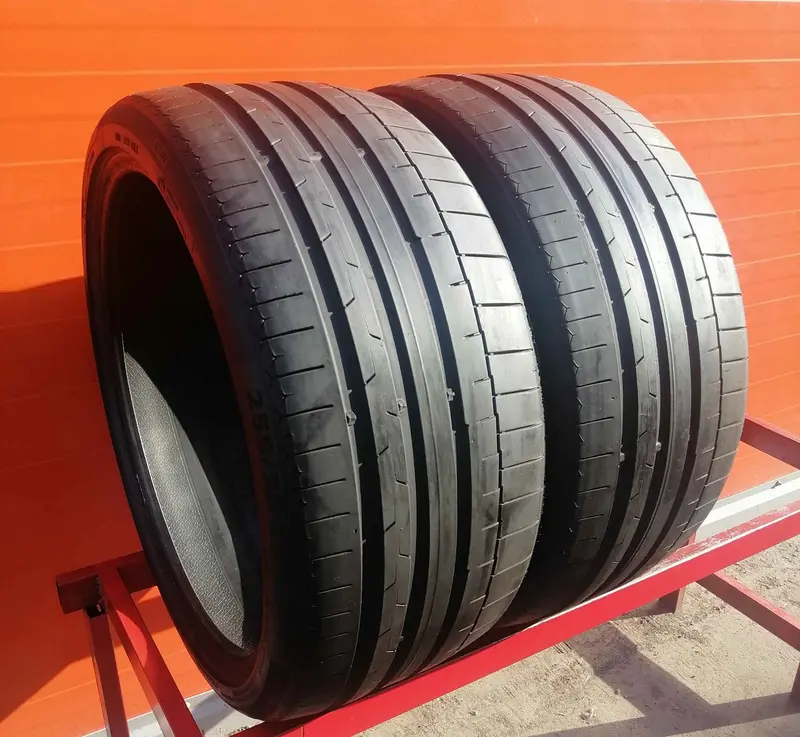 Пара б/у шин 255/35 R20 Continental SportContact 6