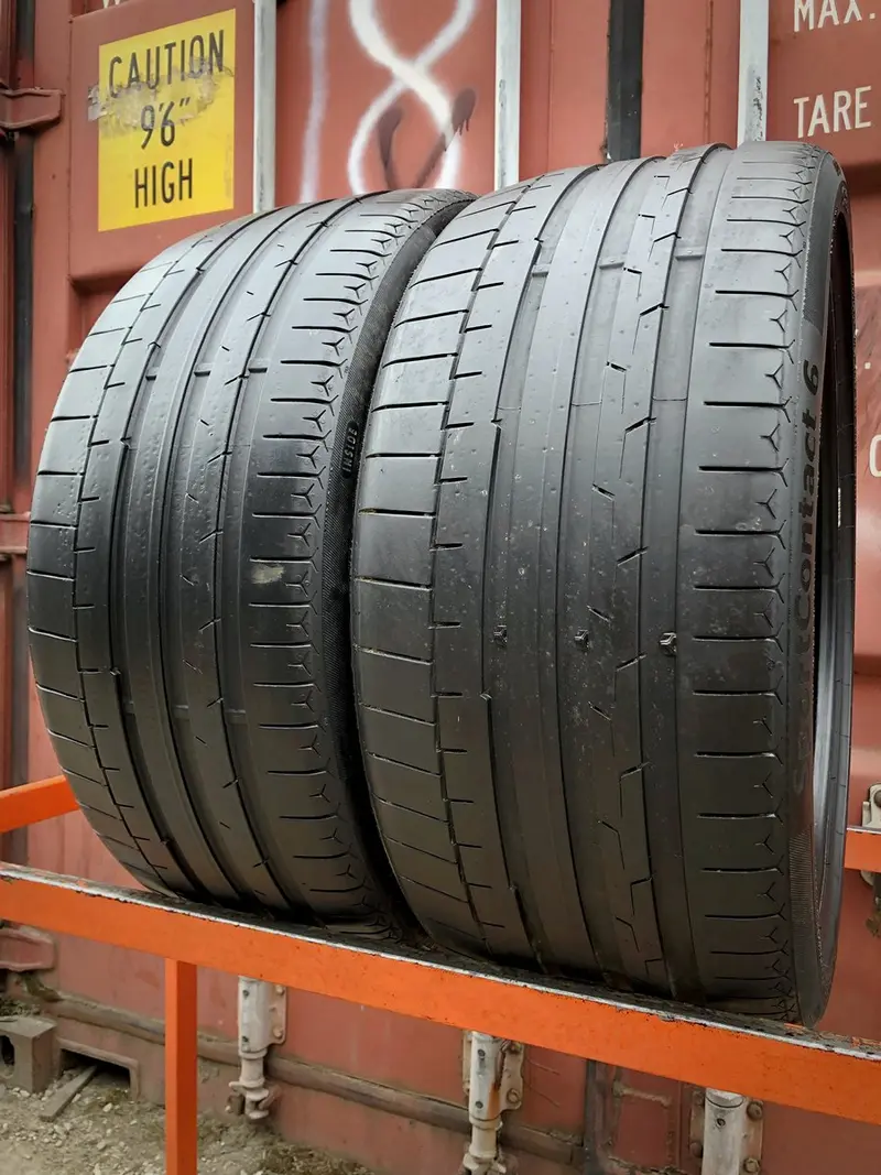 Пара б/у шин 255/35 R20 Continental SportContact 6