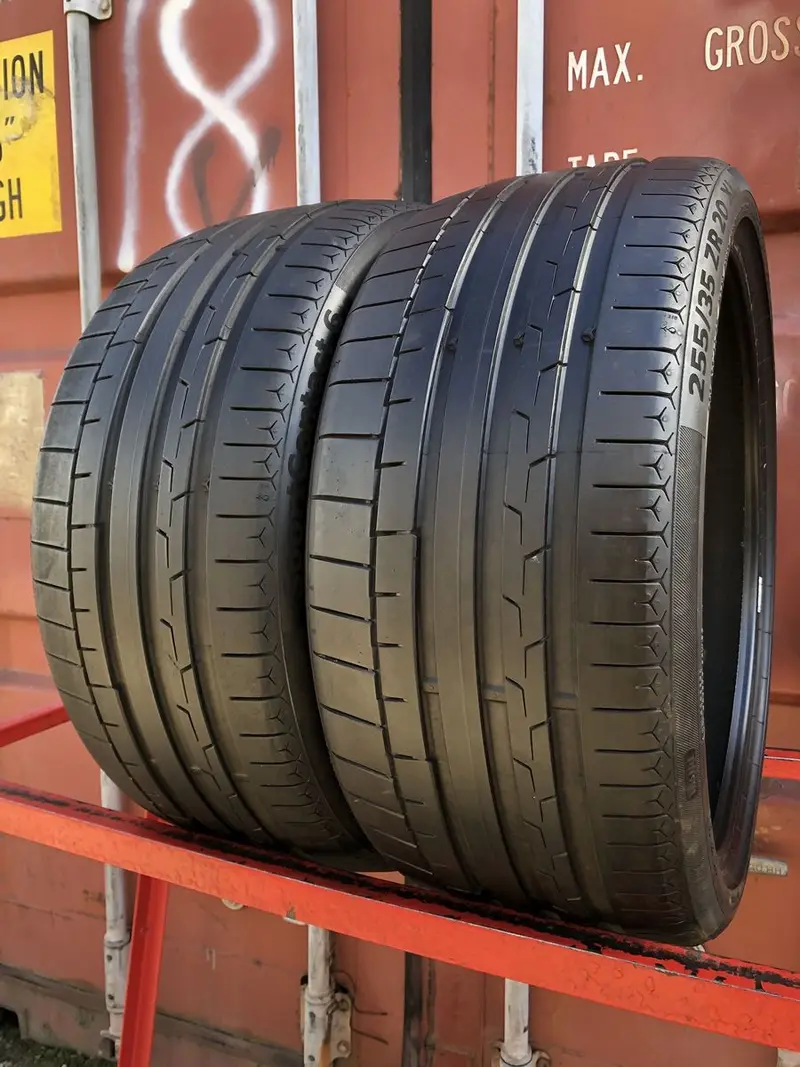 Пара б/у шин 255/35 R20 Continental SportContact 6