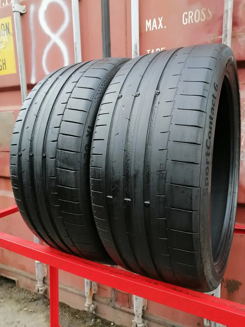 Пара б/у шин 255/35 R20 Continental SportContact 6, фото 1