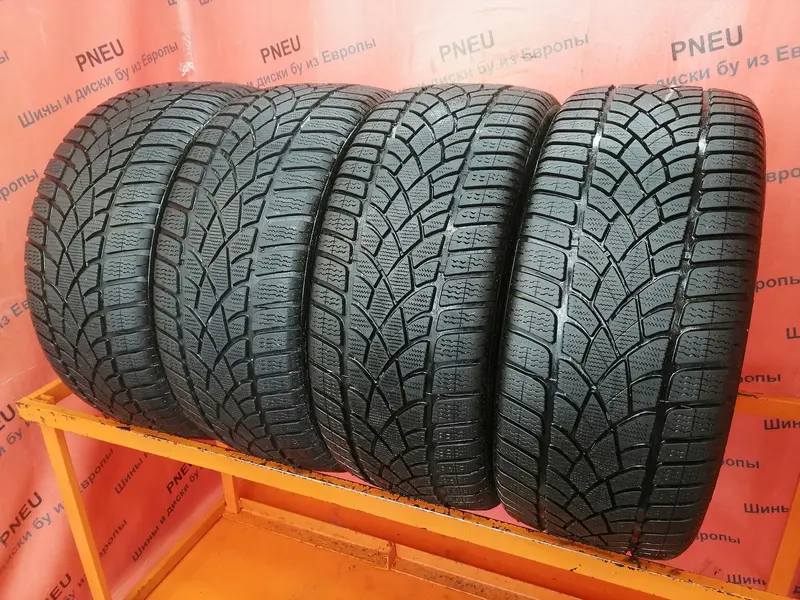 Комплект б/у шин 255/35 R20 Dunlop SP Winter Sport 3D