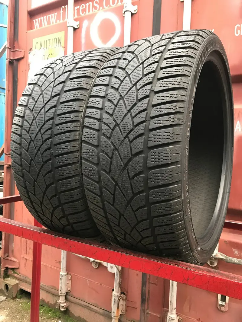 Пара б/у шин 255/35 R20 Dunlop SP Winter Sport 3D