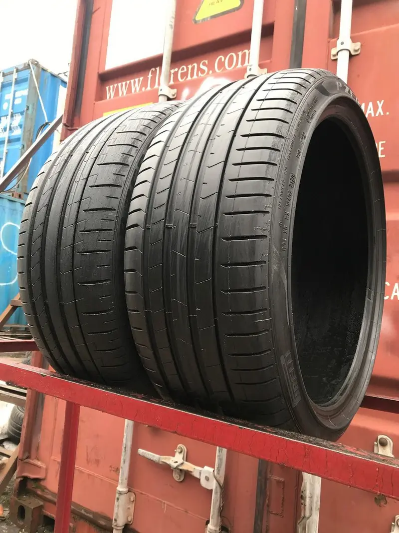 Пара б/у шин 255/35 R20 Pirelli P Zero PZ4, фото 1