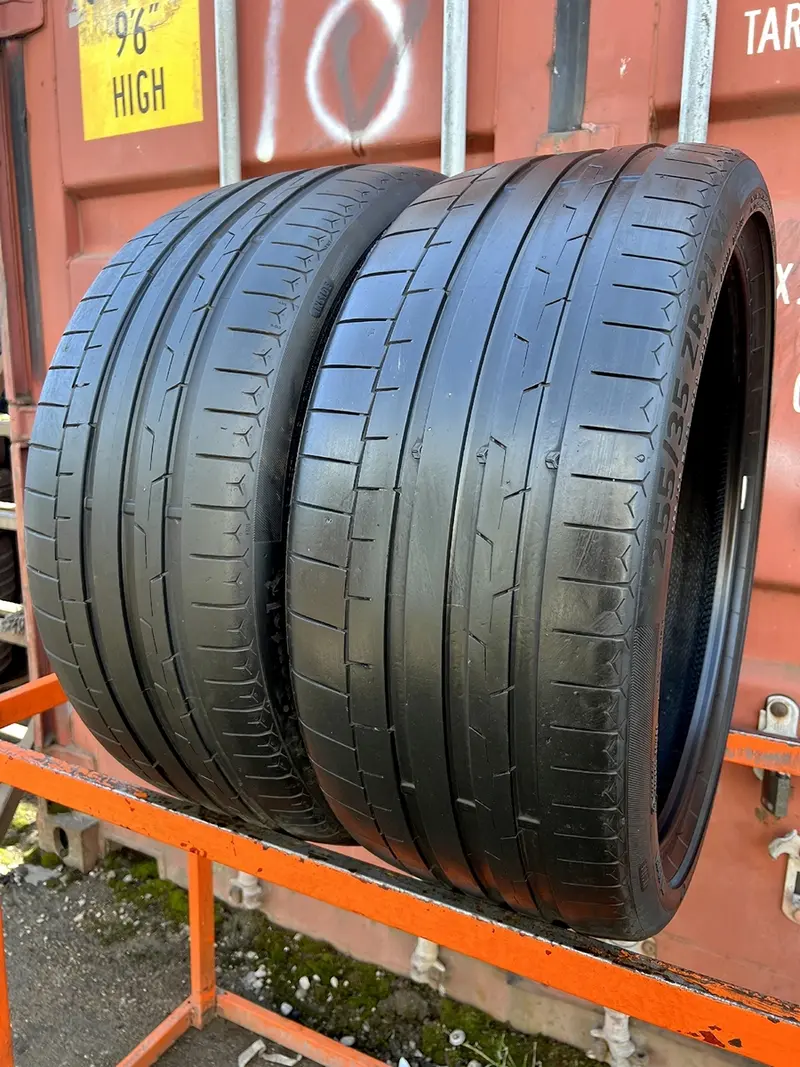 Пара б/у шин 255/35 R21 Continental SportContact 6, фото 1