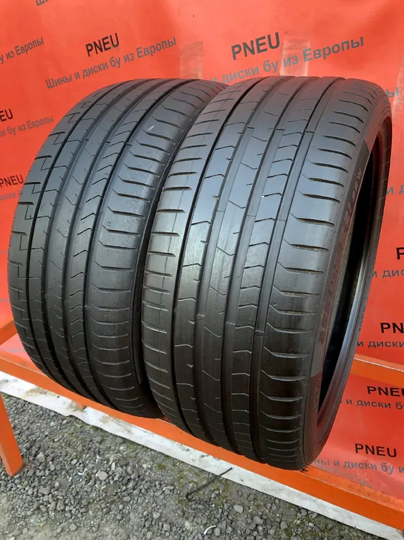 Пара б/у шин 255/35 R21 Pirelli P Zero PZ4 elect