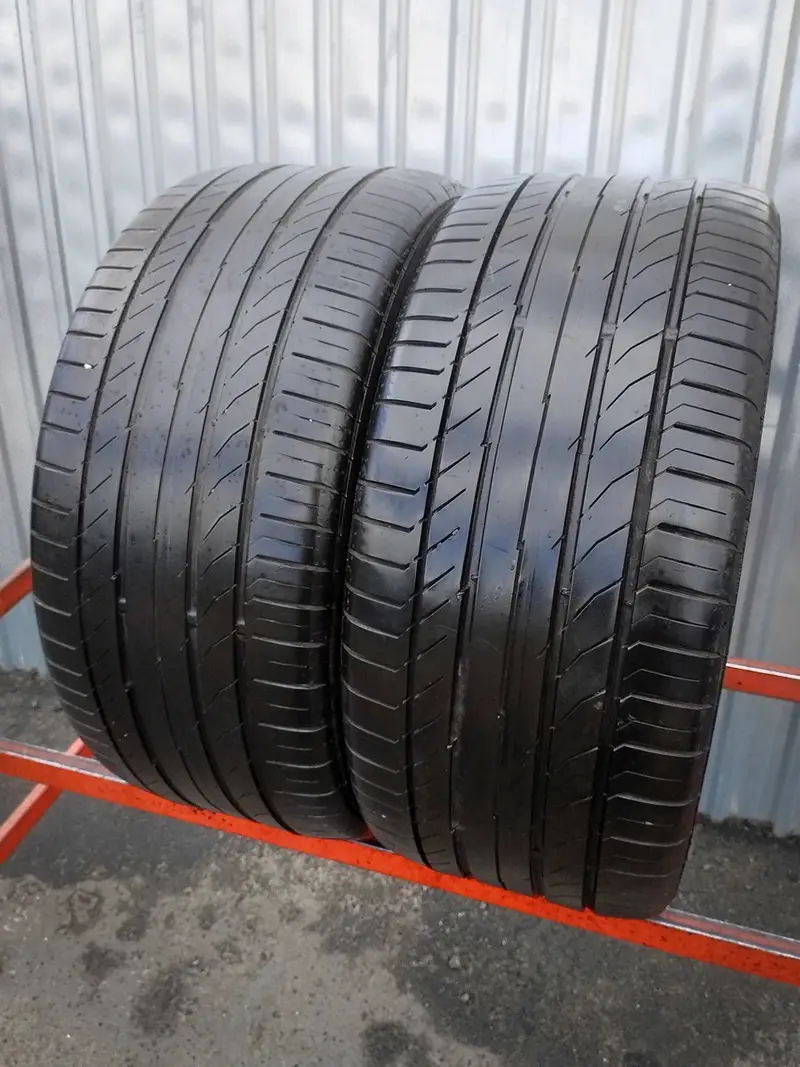Пара б/у шин 255/40 R18 Continental ContiSportContact 5 RunFlat