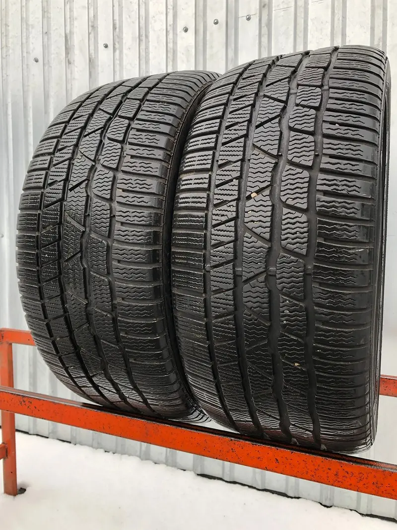 Пара б/у шин 255/40 R18 Continental ContiWinterContact TS 830 P