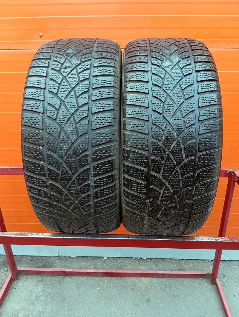 Пара б/у шин 255/40 R18 Dunlop SP Winter Sport 3D