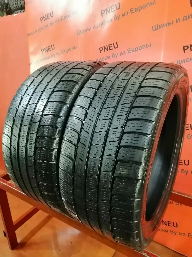 Пара б/у шин 255/40 R18 Michelin Pilot Alpin PA 2