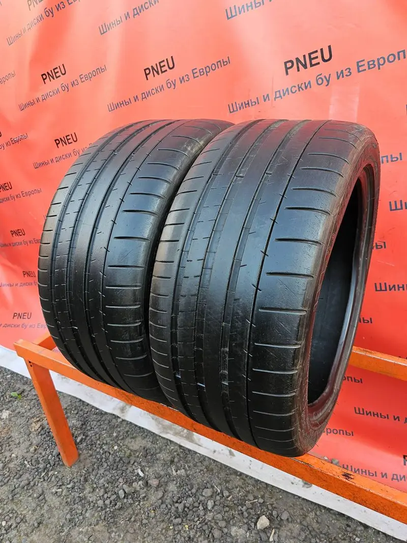 Пара б/у шин 255/40 R18 Michelin Pilot Sport 4