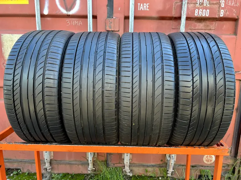 Комплект б/у шин 255/40 R19 Continental ContiSportContact 5 RunFlat