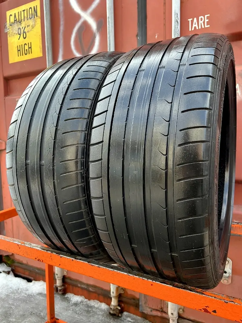 Пара б/у шин 255/40 R19 Dunlop SP Sport Maxx GT