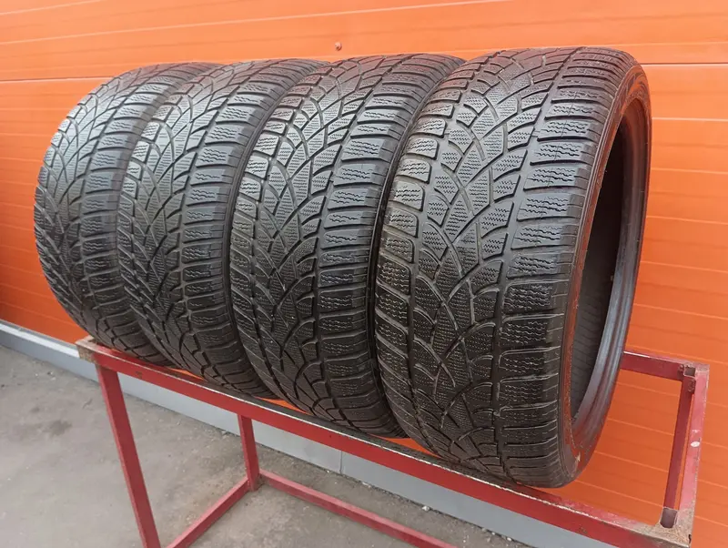 Комплект б/у шин 255/40 R19 Dunlop SP Winter Sport 3D
