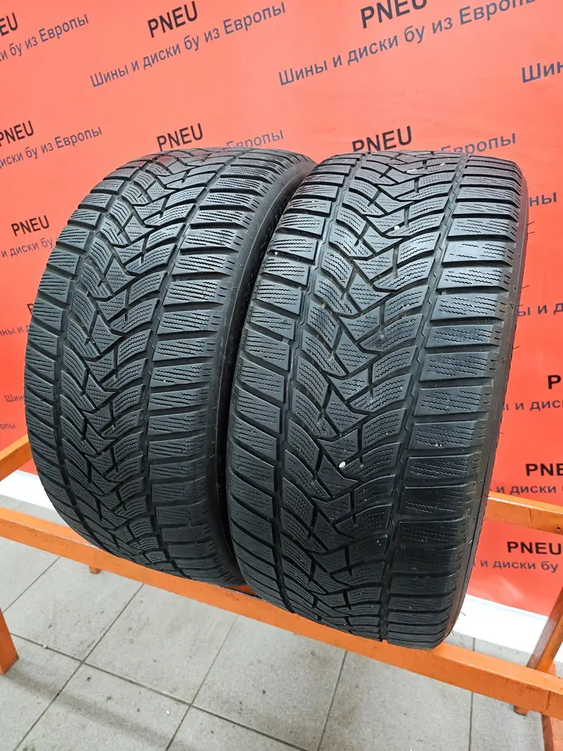 Пара б/у шин 255/40 R19 Dunlop Winter Sport 5