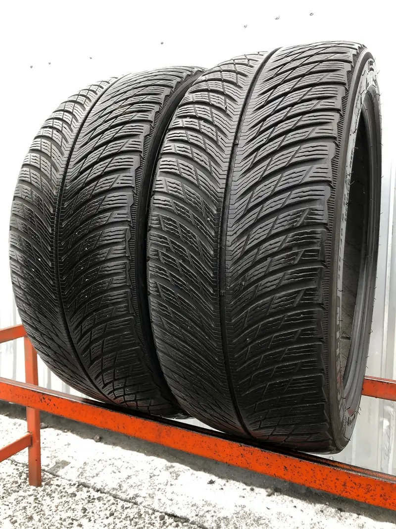 Пара б/у шин 255/40 R19 Michelin Pilot Alpin 5