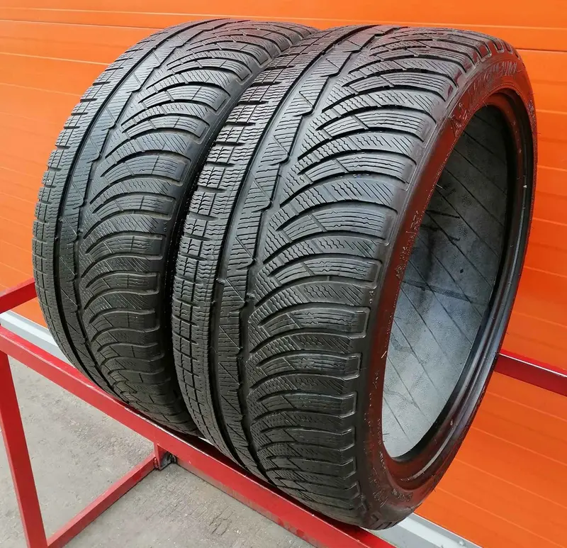 Пара б/у шин 255/40 R19 Michelin Pilot Alpin PA 4