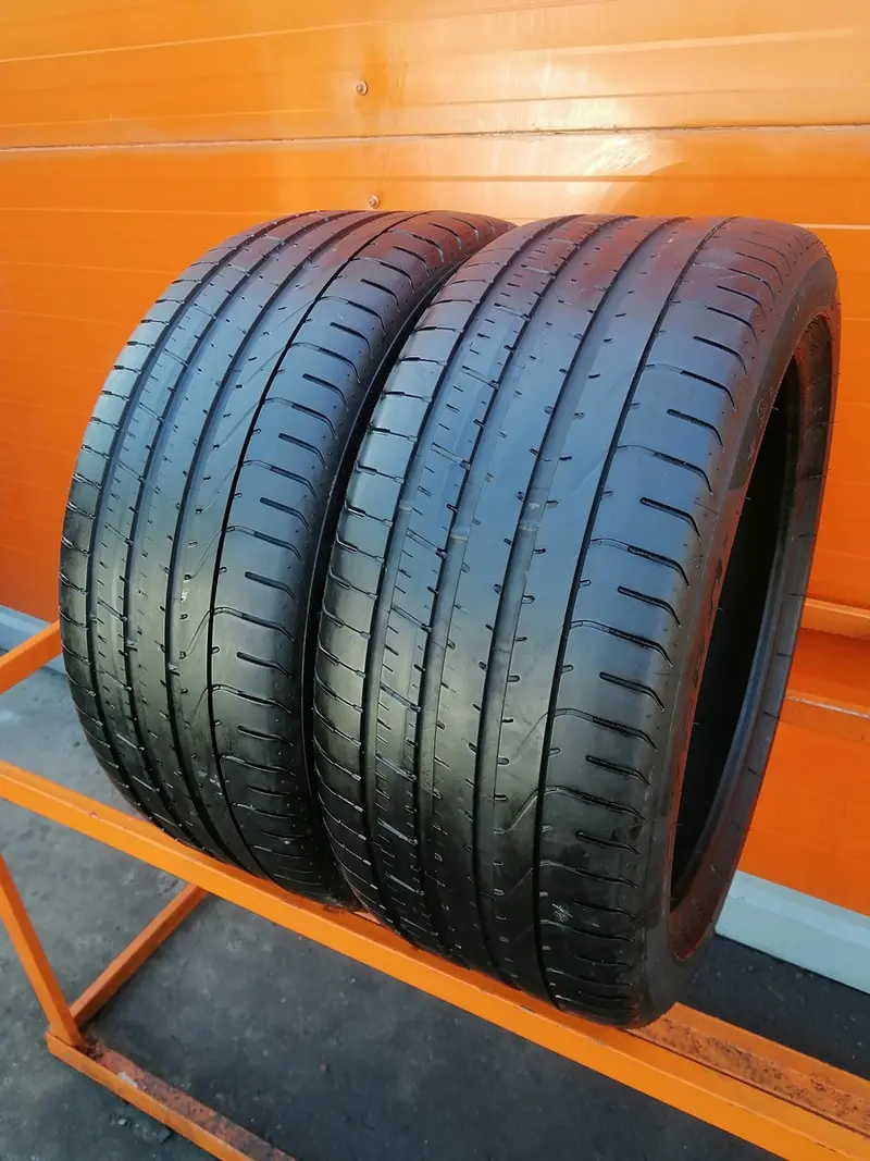Пара б/у шин 255/40 R19 Pirelli P Zero Run Flat, фото 1