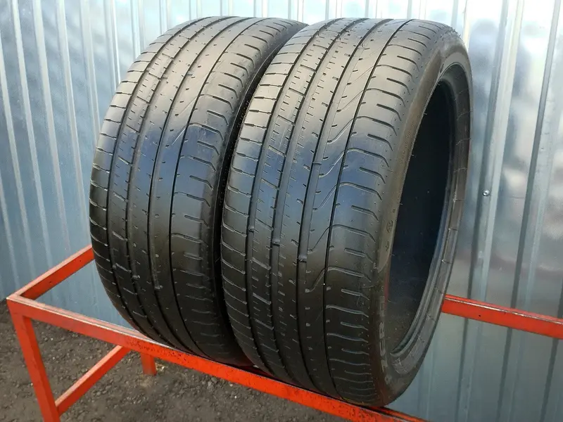 Пара б/у шин 255/40 R19 Pirelli P Zero Run Flat