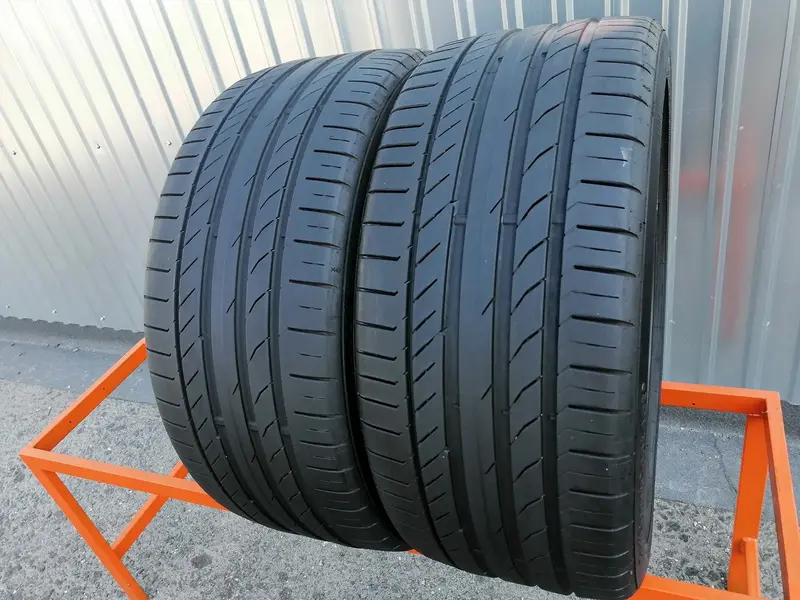 Пара б/у шин 255/40 R20 Continental ContiSportContact 5