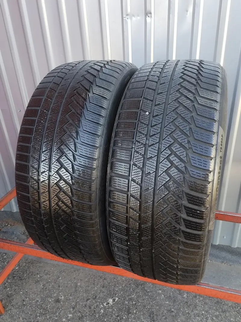 Пара б/у шин 255/40 R20 Continental ContiWinterContact TS 850 P