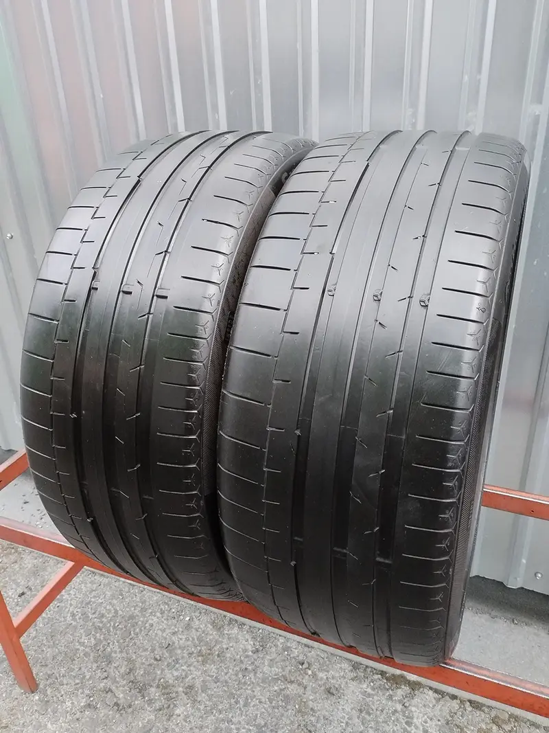 Пара б/у шин 255/40 R20 Continental SportContact 6