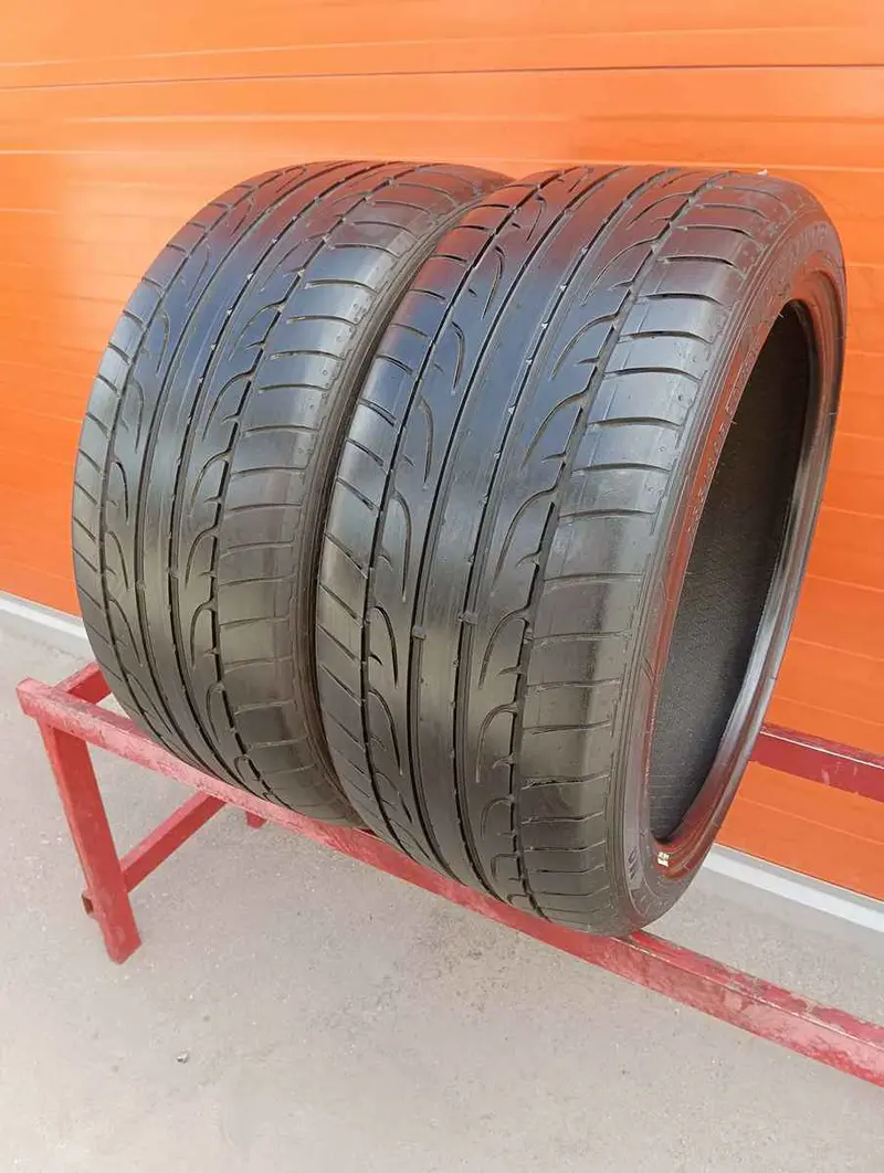 Пара б/у шин 255/40 R20 Dunlop SP Sport Maxx