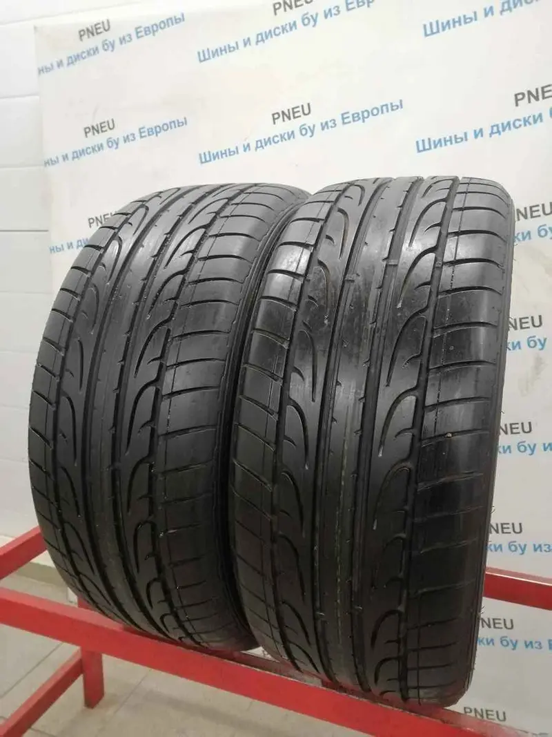 Пара б/у шин 255/40 R20 Dunlop SP Sport Maxx