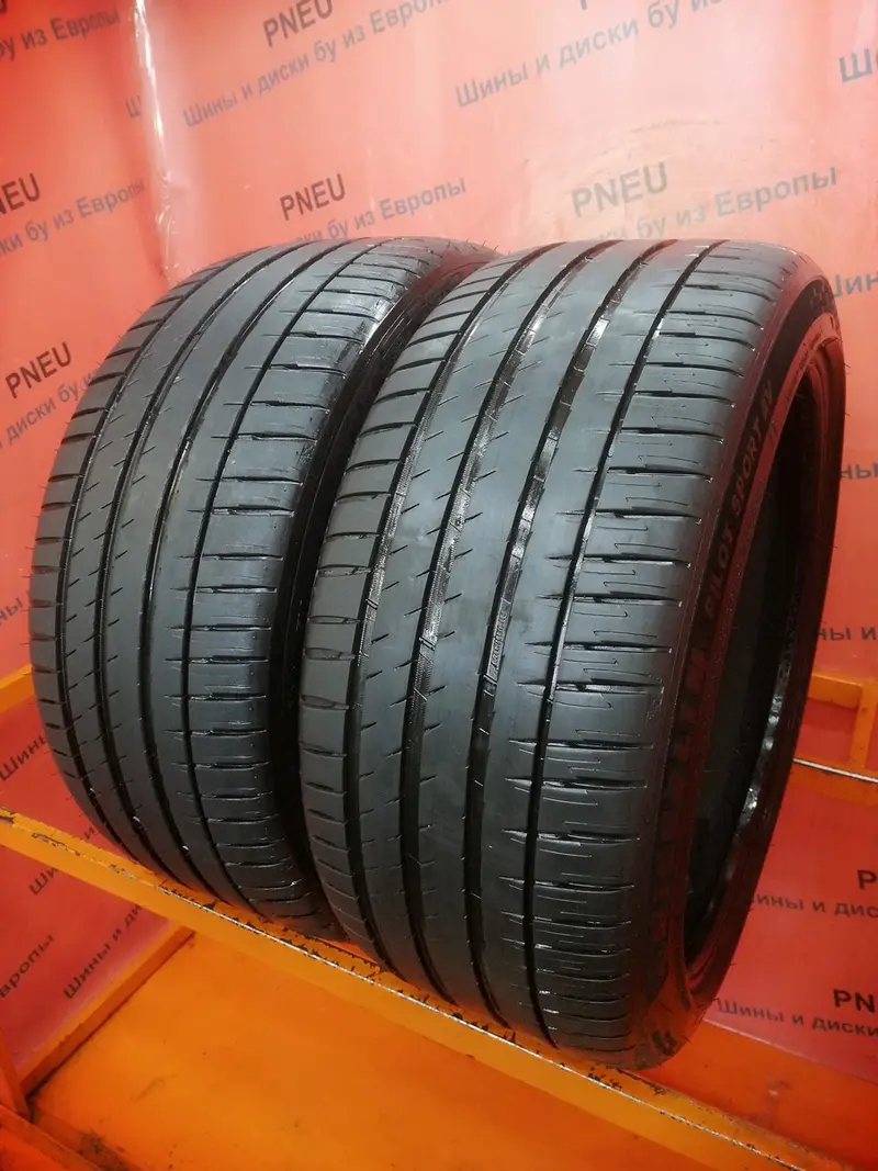 Пара б/у шин 255/40 R20 Michelin Pilot Sport EV