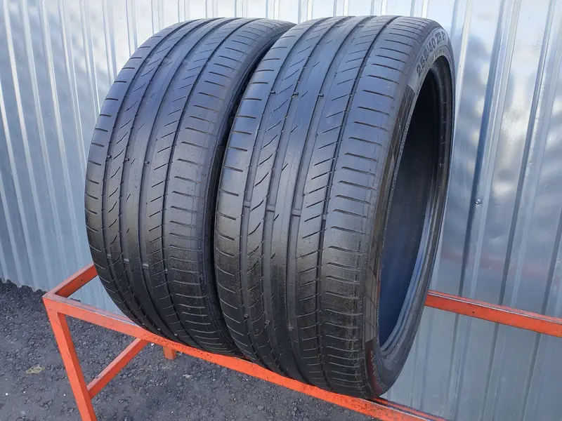 Пара б/у шин 255/40 R21 Continental ContiSportContact 5 P