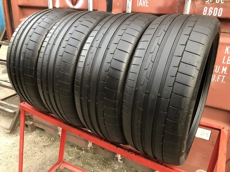 Комплект б/у шин 255/40 R21 Continental SportContact 6