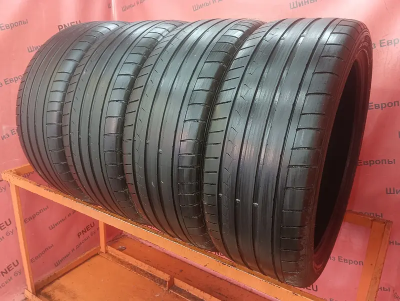 Комплект б/у шин 255/40 R21 Dunlop SP Sport Maxx GT