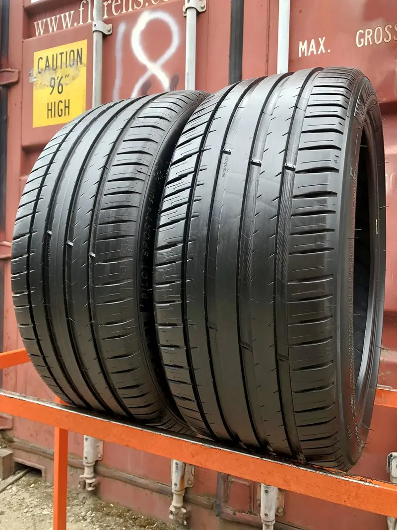 Пара б/у шин 255/40 R21 Michelin Pilot Sport 4 SUV, фото 1