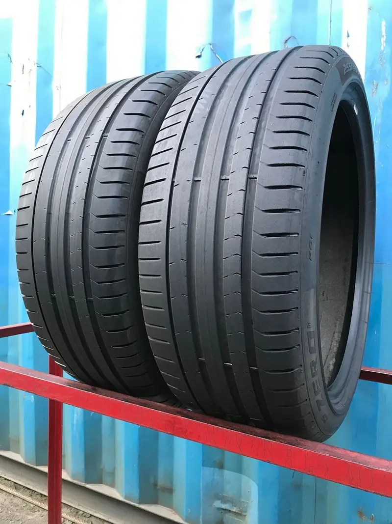 Пара б/у шин 255/40 R21 Pirelli P Zero PZ4