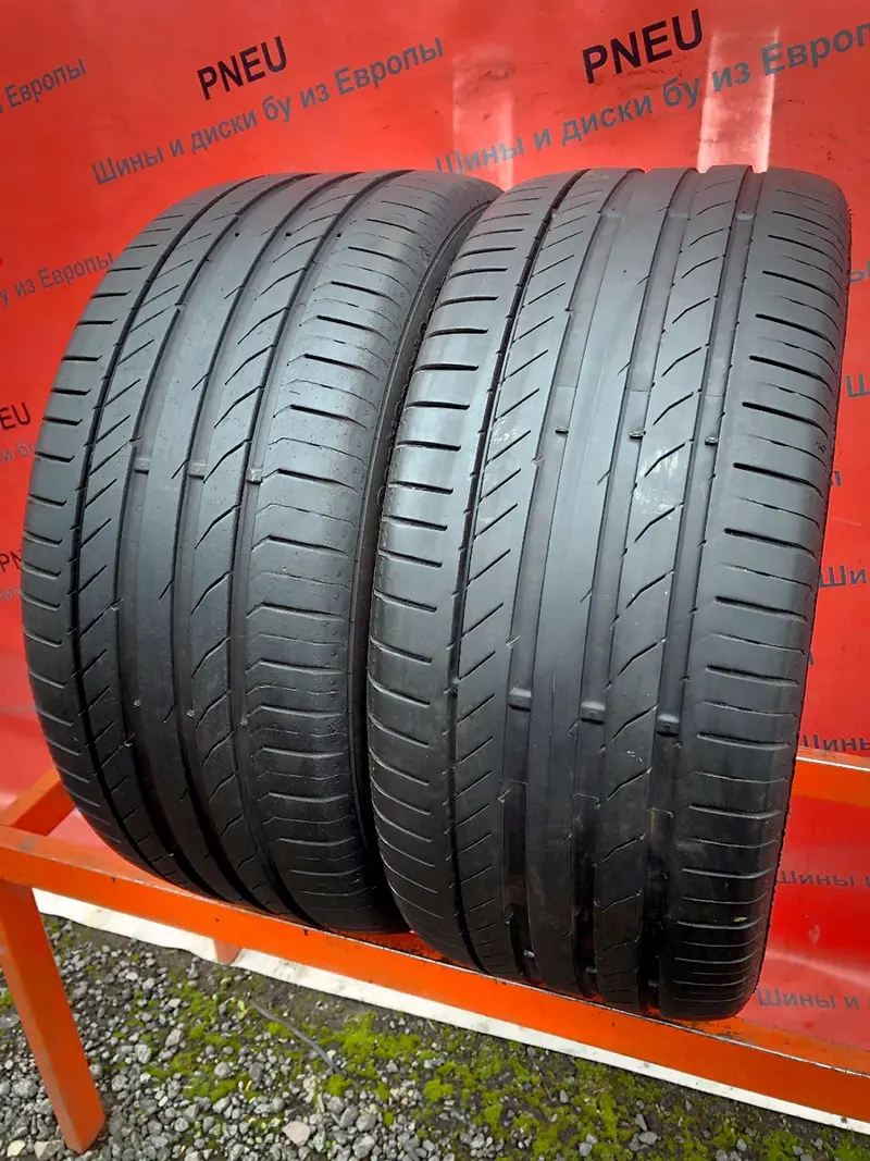 Пара б/у шин 255/45 R17 Continental ContiSportContact 5