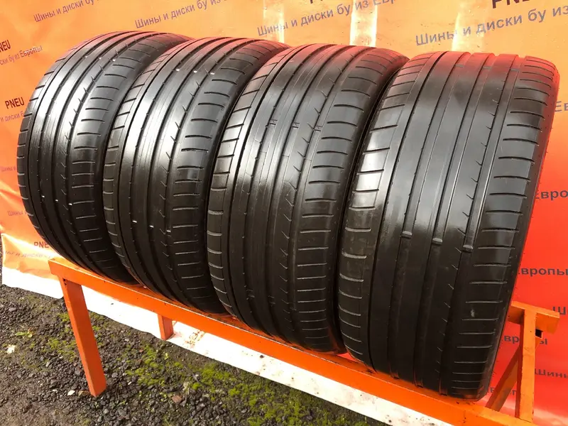 Комплект б/у шин 255/45 R17 Dunlop SP Sport Maxx GT