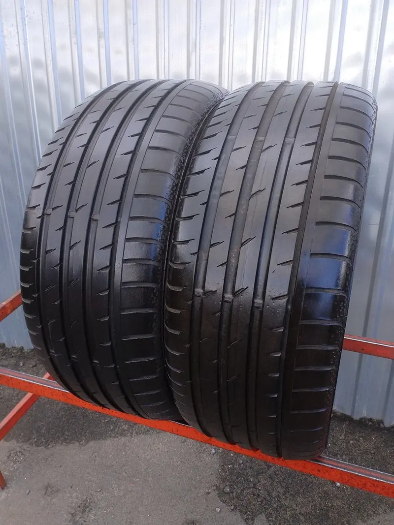 Пара б/у шин 255/45 R18 Continental ContiSportContact 3