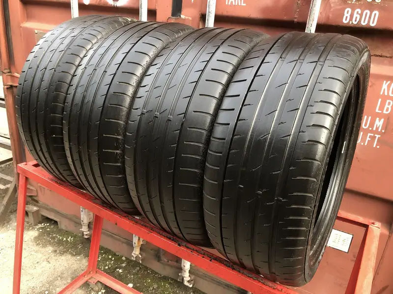 Комплект б/у шин 255/45 R18 Continental ContiSportContact 3