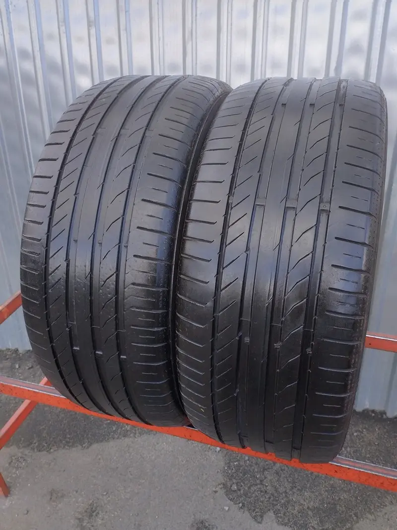 Пара б/у шин 255/45 R18 Continental ContiSportContact 5 P