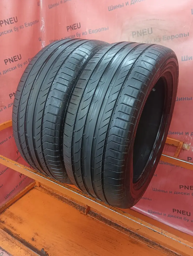 Пара б/у шин 255/45 R18 Continental ContiSportContact 5 P