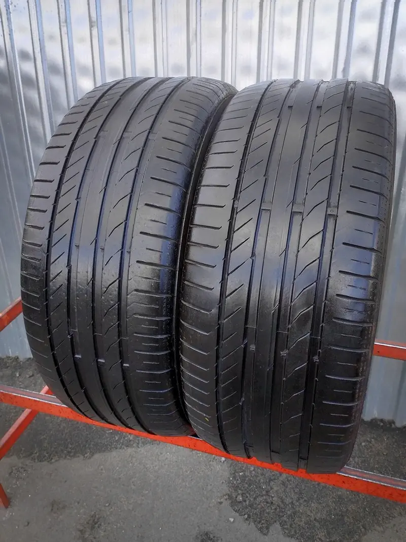 Пара б/у шин 255/45 R18 Continental ContiSportContact 5 P