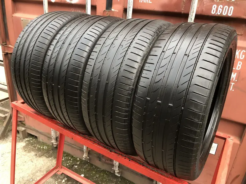 Комплект б/у шин 255/45 R18 Continental ContiSportContact 5 P