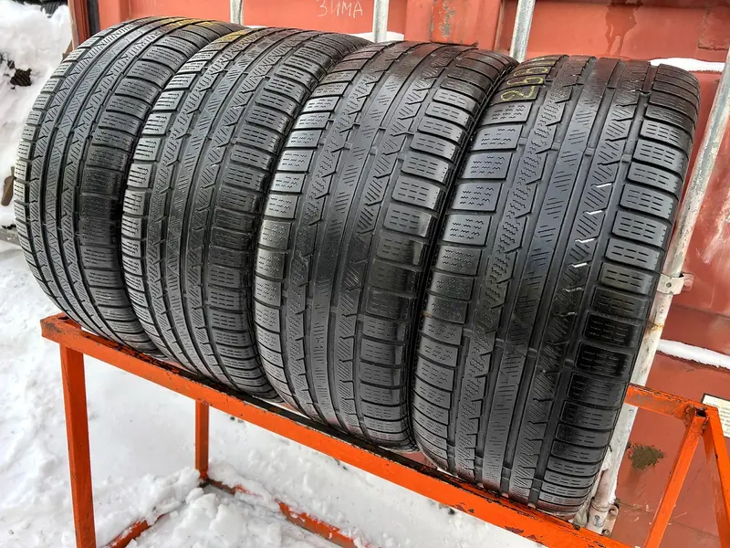 Комплект б/у шин 255/45 R18 Continental ContiWinterContact TS 810 Sport, фото 1
