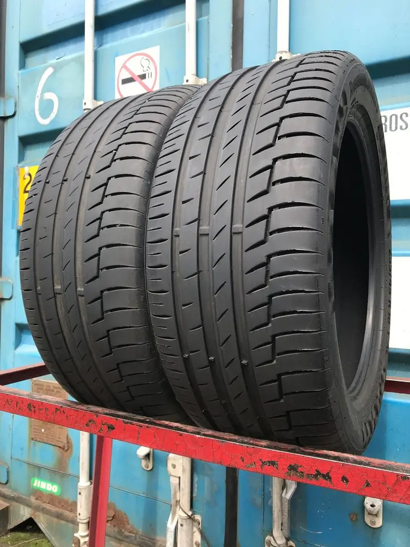 Пара б/у шин 255/45 R18 Continental PremiumContact 6