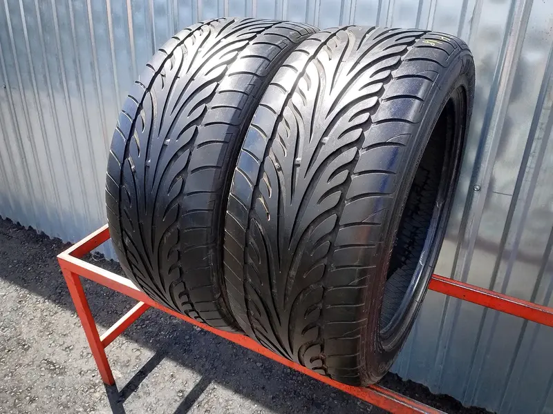 Пара б/у шин 255/45 R18 Dunlop SP Sport 9000