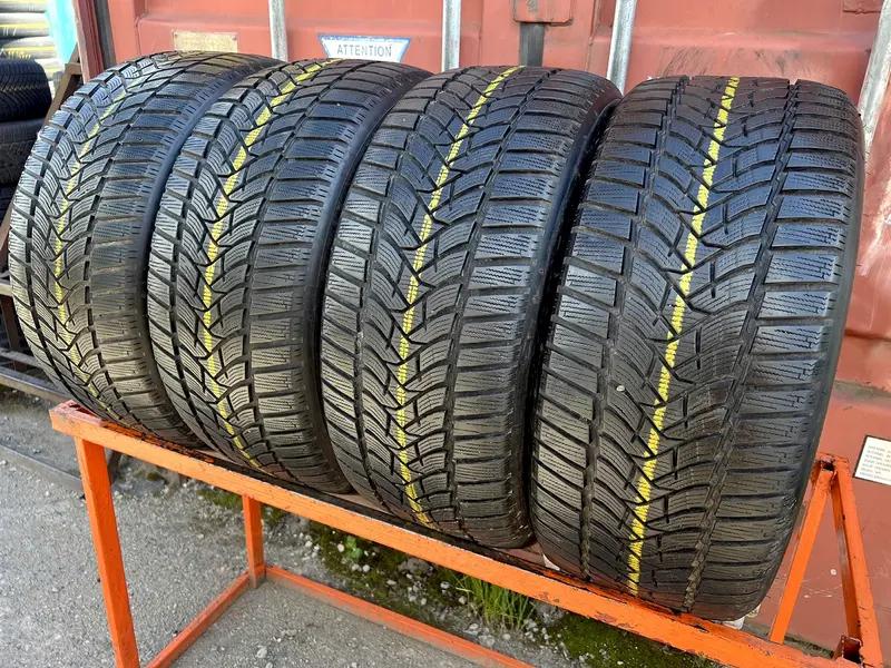 Комплект б/у шин 255/45 R18 Dunlop Winter Sport 5, фото 1