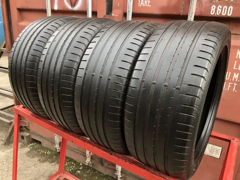 Комплект б/у шин 255/45 R18 Goodyear Eagle F1 Asymmetric 2